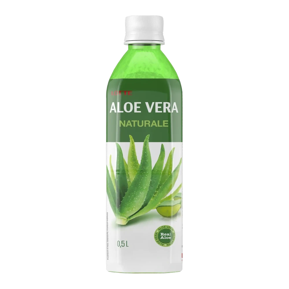 Lotte, Aloe Vera, Natyral, 0,5 L